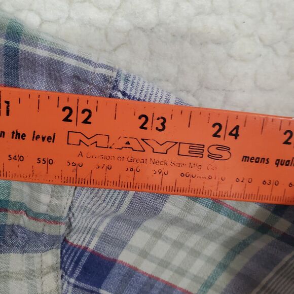 VAN HEUSEN Heavy weight cotton short sleeves southwest style XL Made in India - Picture 15 of 16